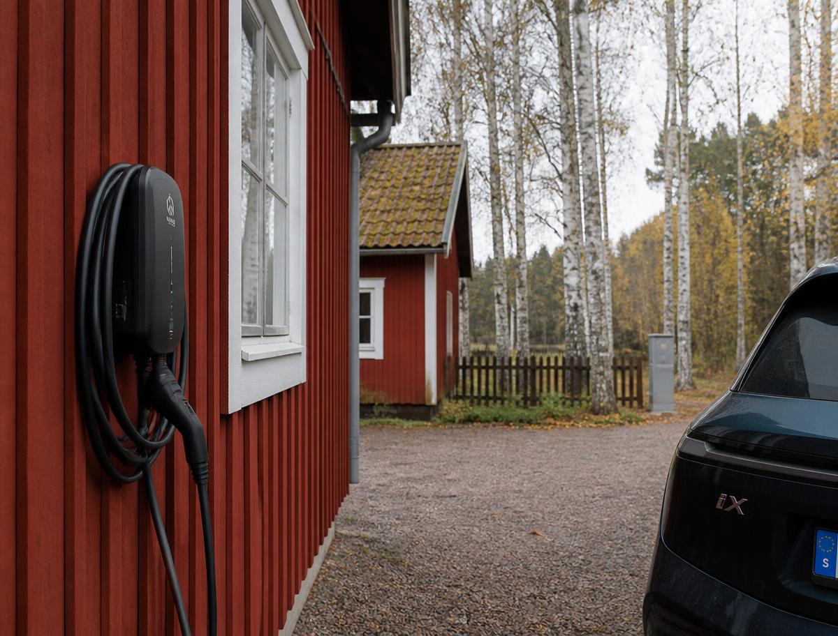 Laddbox, fastighet utanför Karlstad